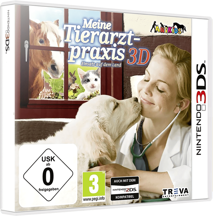 My Vet Practice box art for Nintendo 3DS